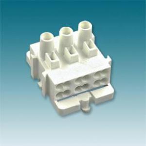 CONECTOR AUTOMATICO TRIPOLAR P/A 3 ENTRADAS E 12 SAIDAS